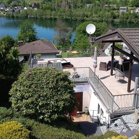 Exklusive Ferienwohnung 'Agger-Blick' Mit Grosser Seeblick-Terrasse & Sauna Gummersbach Exterior foto