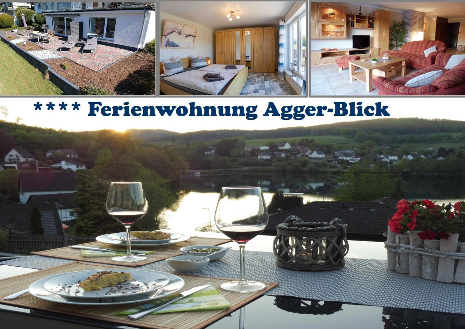 Exklusive Ferienwohnung 'Agger-Blick' Mit Grosser Seeblick-Terrasse & Sauna Gummersbach Exterior foto